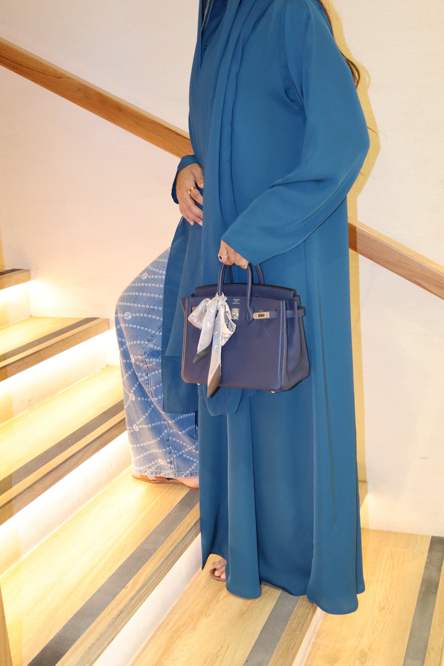 Ocean Blue Abaya