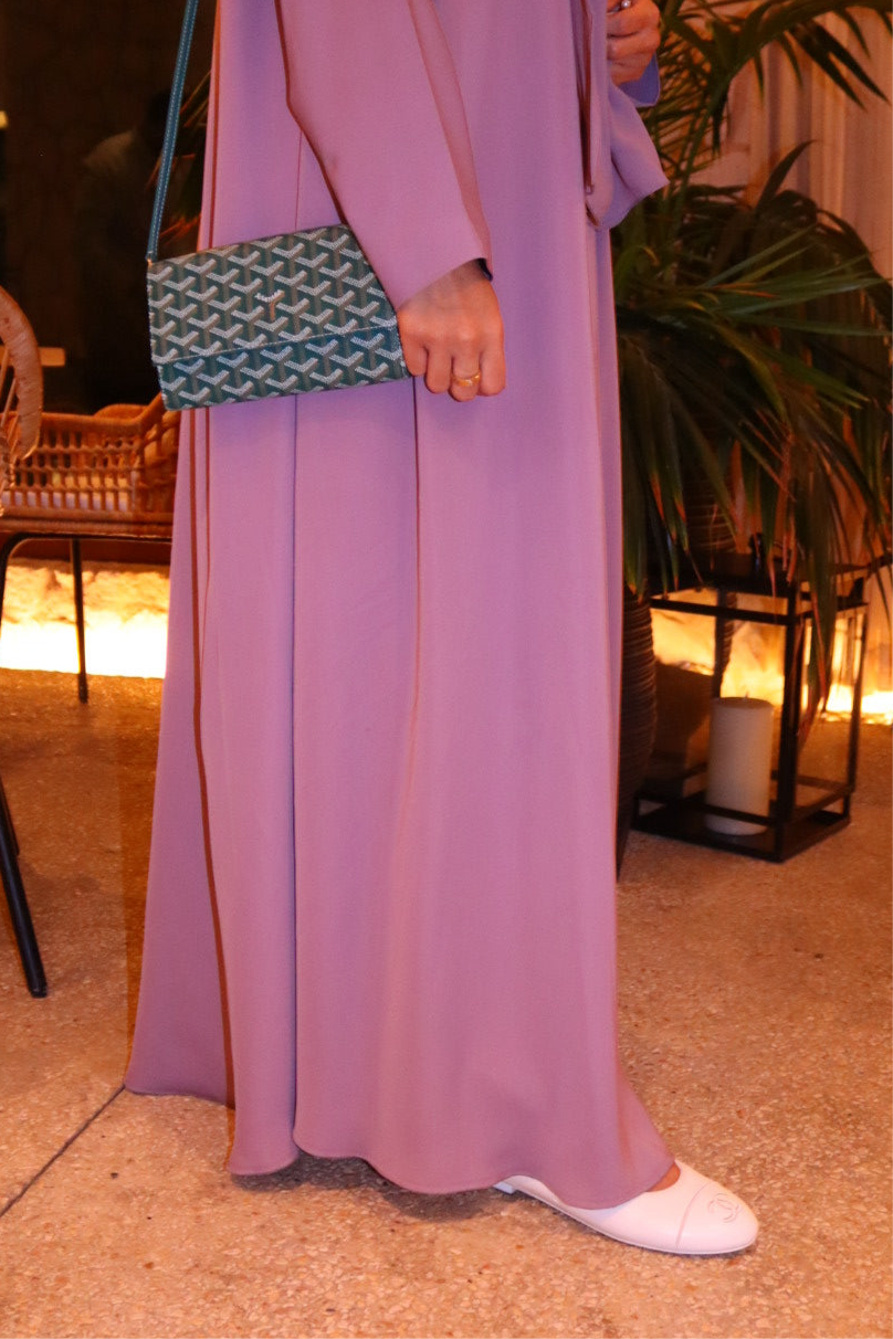 Lavender abaya