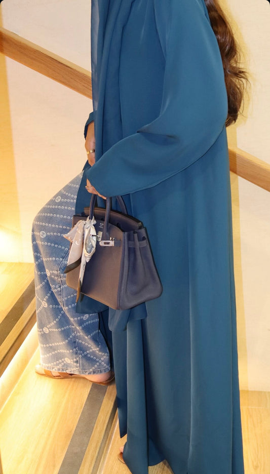 Ocean Blue Abaya